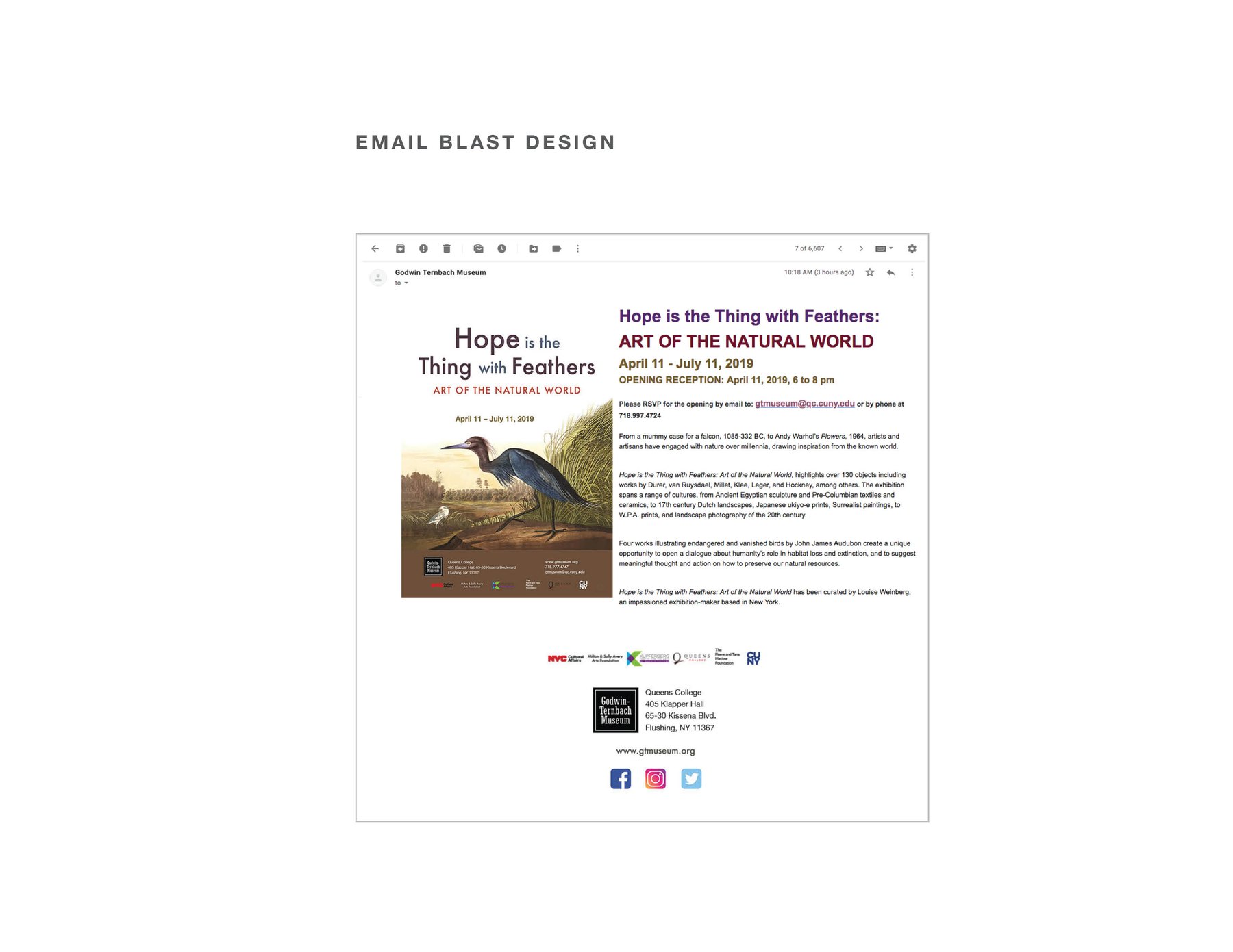 Hope email campaign