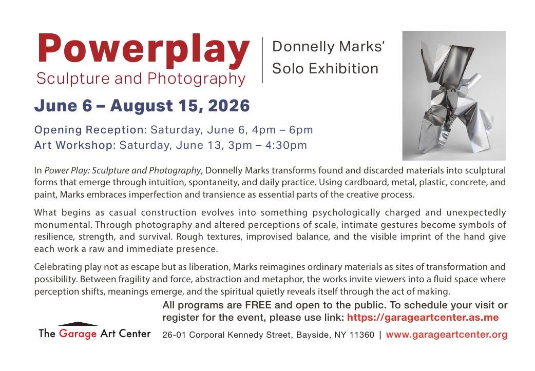 Power Play exhibition communication reverse