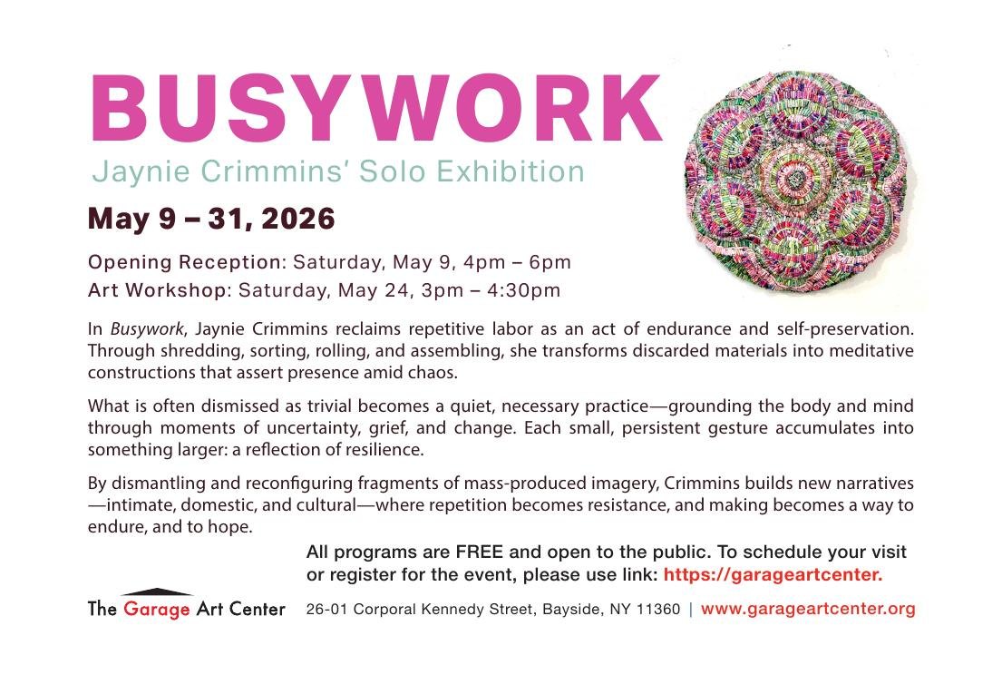Busywork exhibition communication reverse