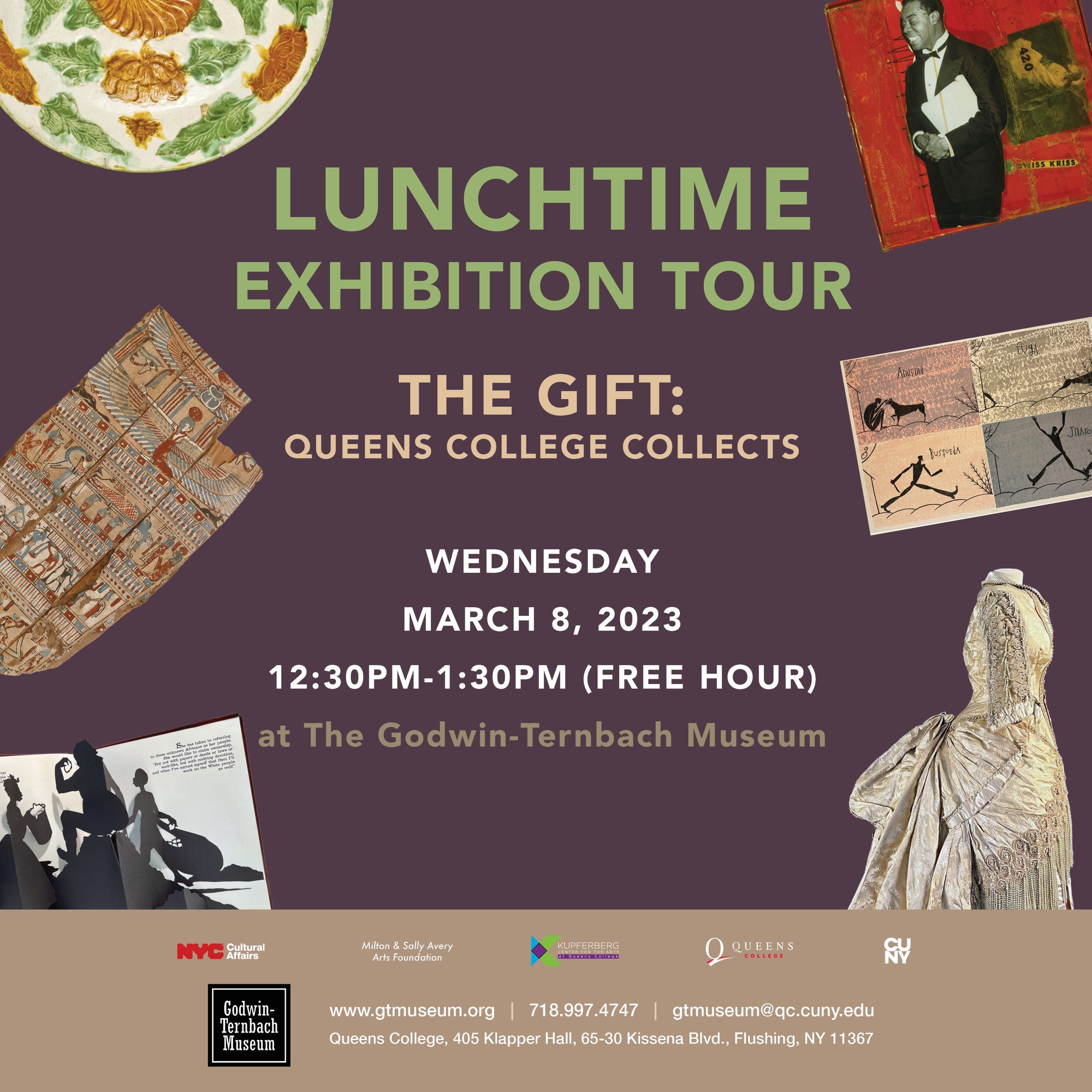 The Gift exhibition tour graphic