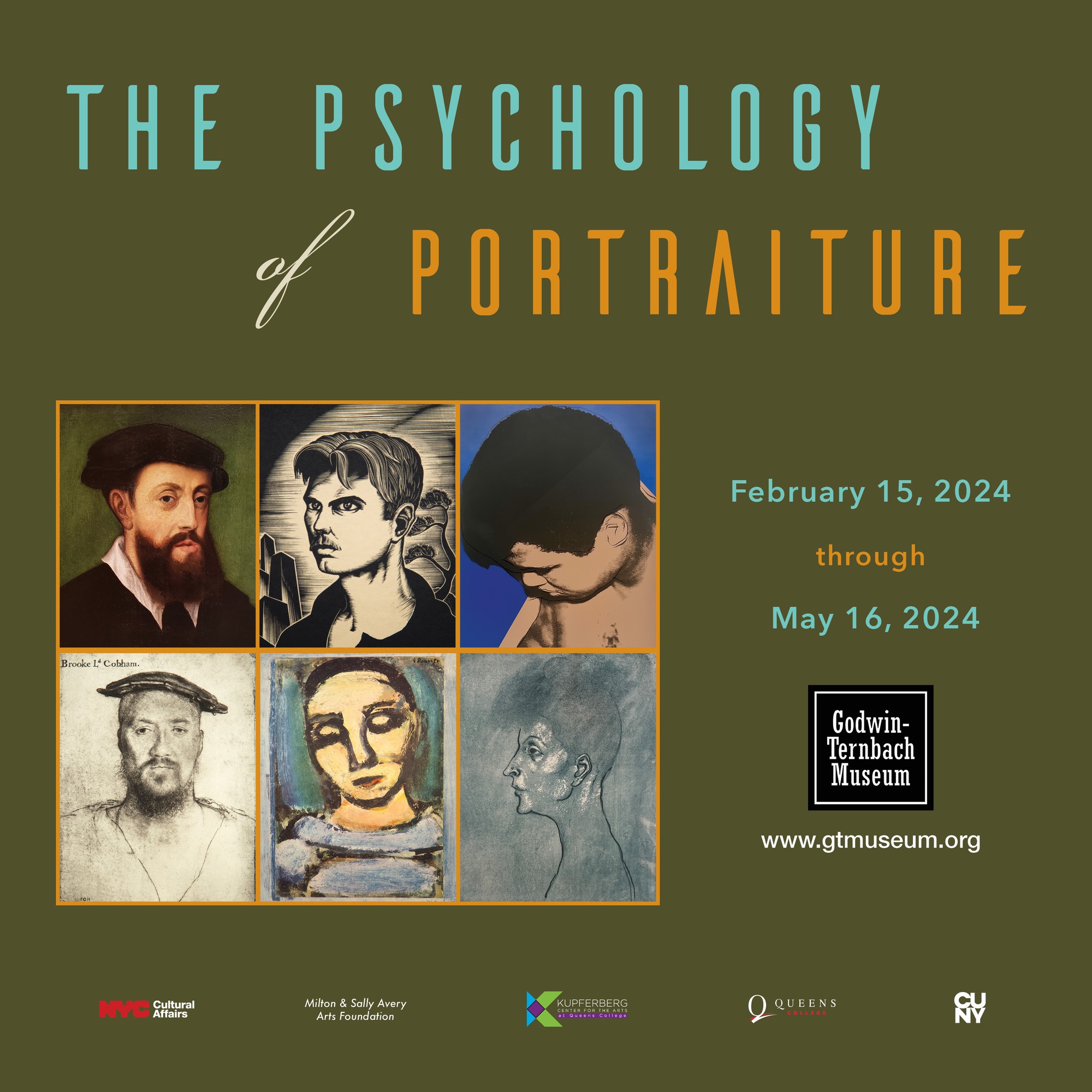 The Psychology of Portraiture campaign design