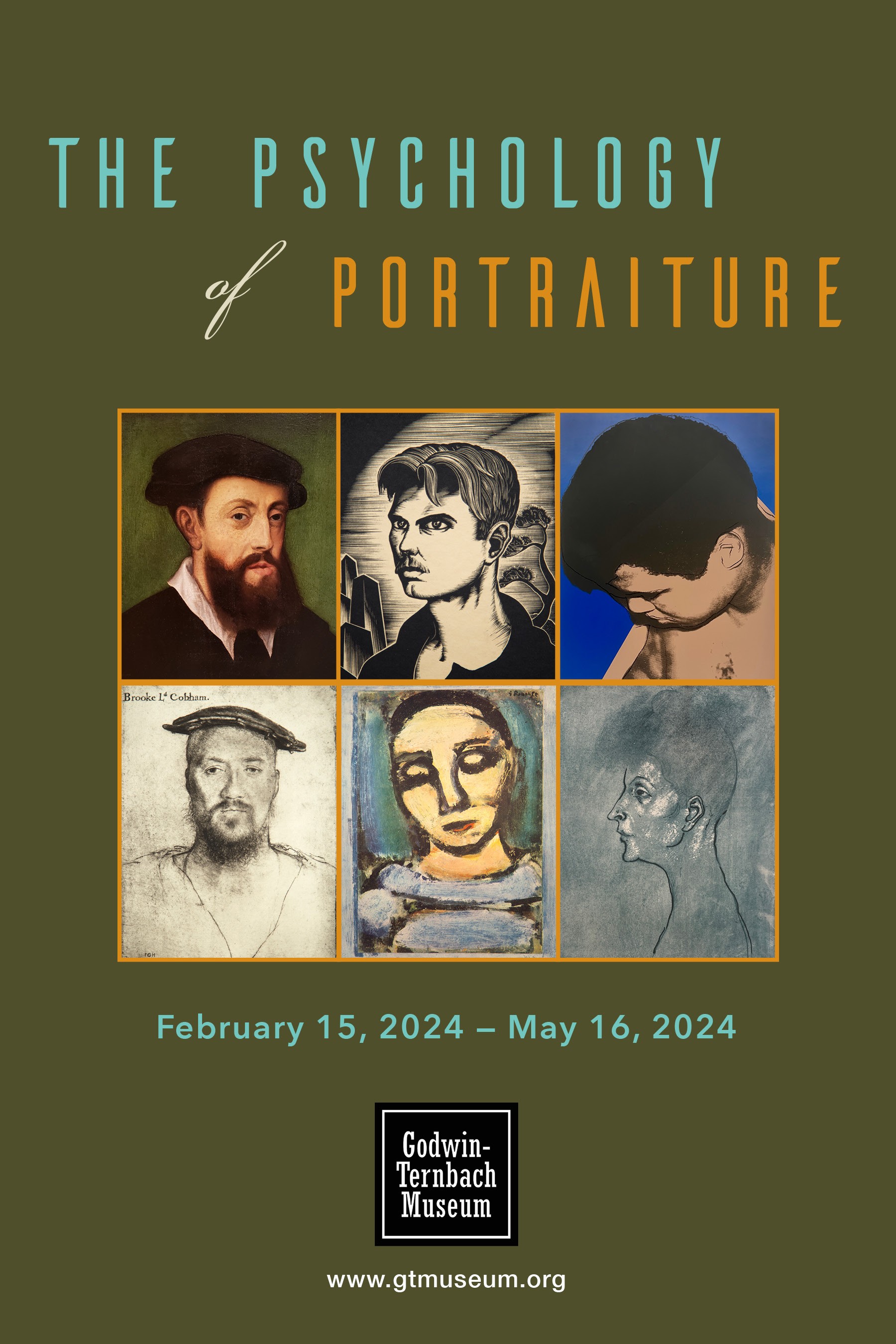 The Psychology of Portraiture postcard front