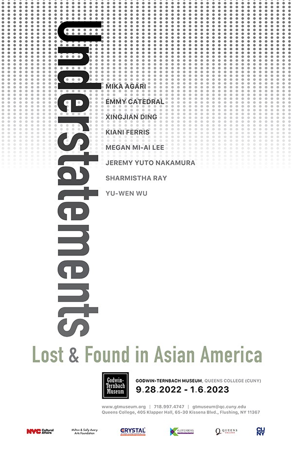 Understatements exhibition poster