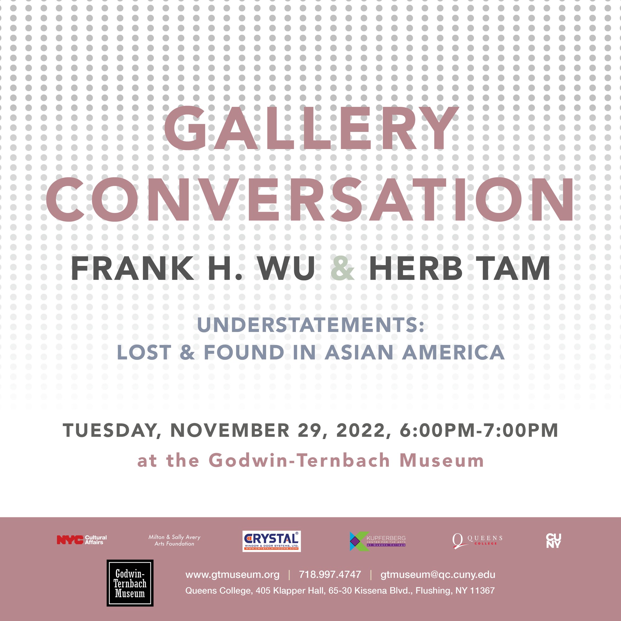 Understatements gallery conversation graphic