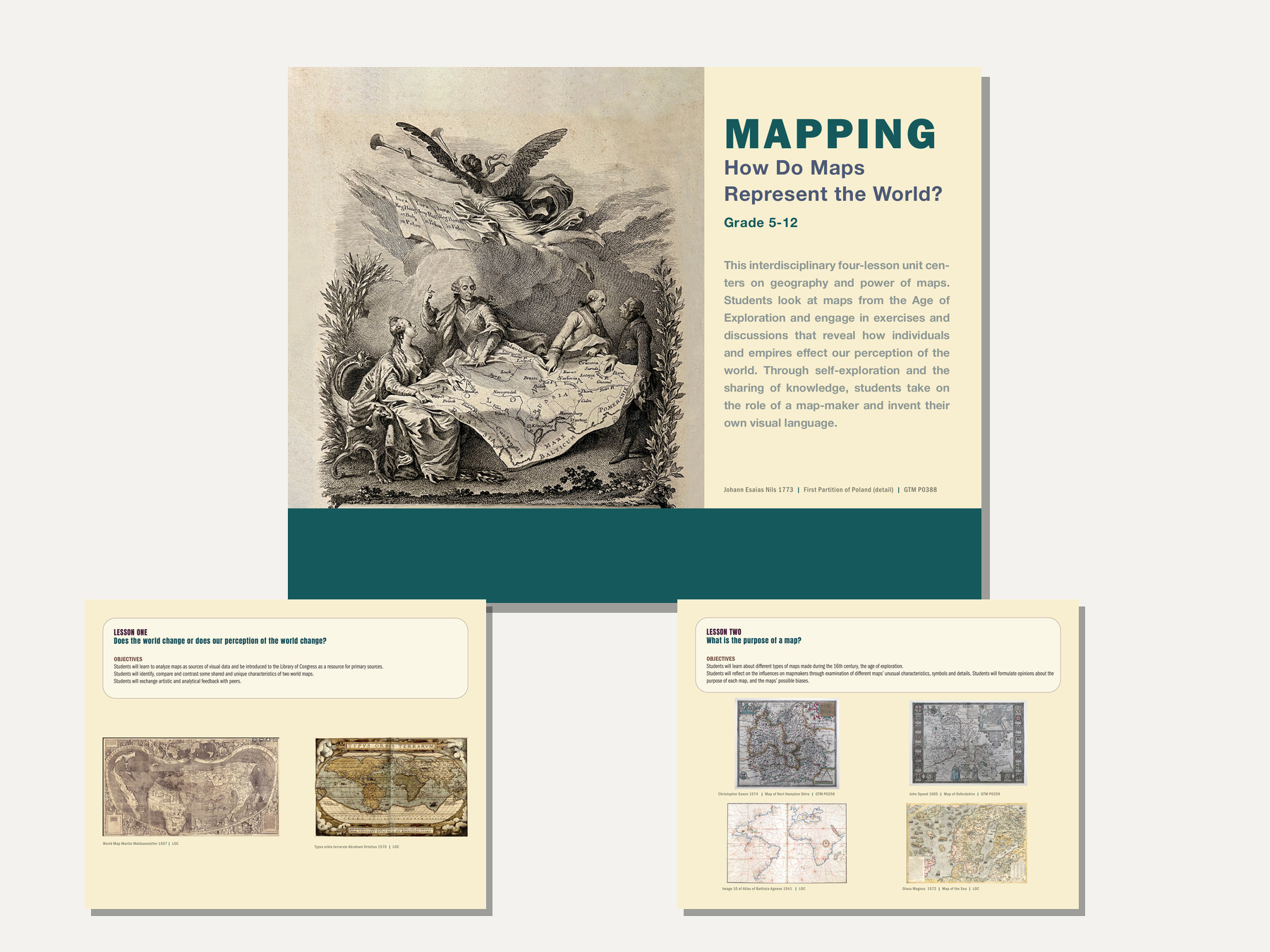 Mapping education guide portfolio overview